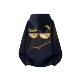 Тяжелый полиэстер-хлопок, темно-синий (с флисовой подкладкой)