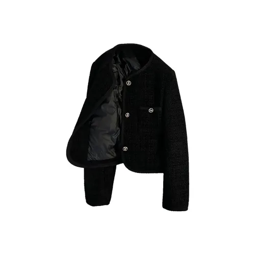 AURORA DIARY Черный Женские Меховые изделия