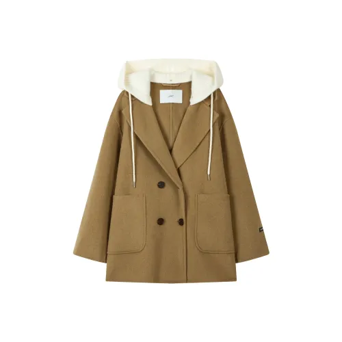 XWI Верблюжий цвет Женское пальто