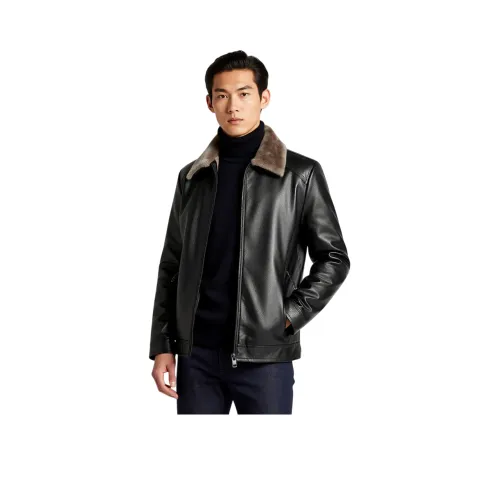 PIERRE CARDIN Кожа Куртка Унисекс