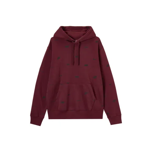 Nike Night Красно-бурый Мужской Свитшот