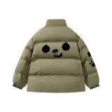 Оливковый зеленый [Воротник-стойка]