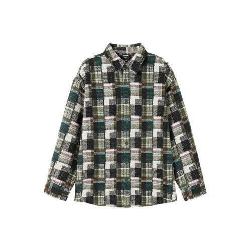 WAYNEXZAVIER Клетчатые Мужские Рубашки