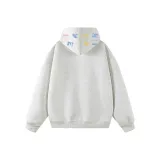 Тяжелый полиэстер-хлопок, белый, серый, фотиния (с флисовой подкладкой)