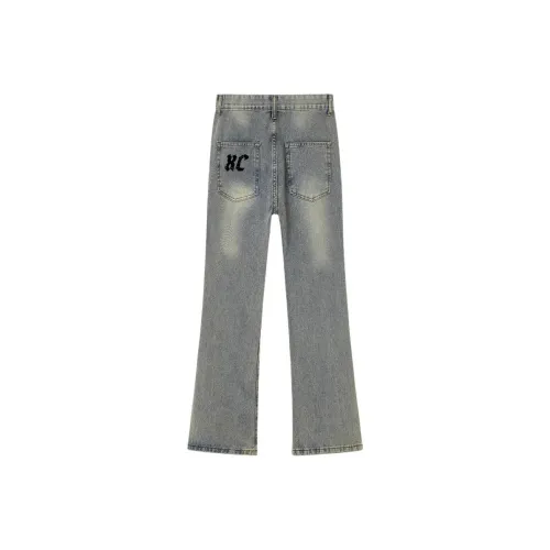 XIACENGJICHU Унисекс Джинсы