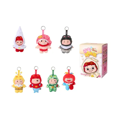 Miniso GGBANG Универсальный Поросенок Герой Мягкий Плюшевый Слепые коробки Одиночная Слепая коробка Полная коробка 6 шт
