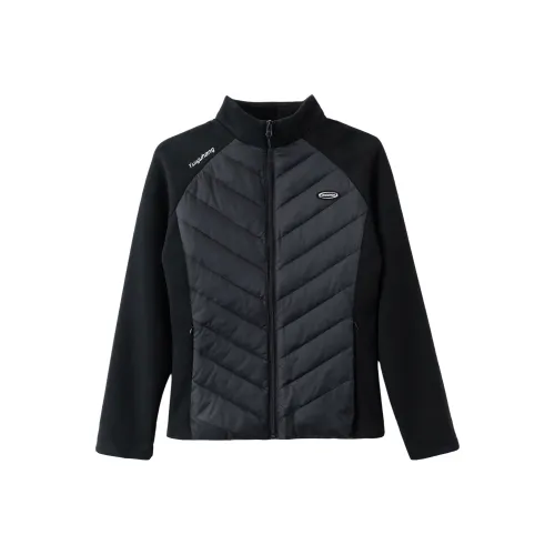 UNDERGARDEN Черный С подарками Съемный Логотип бренда Унисекс Пуховые куртки