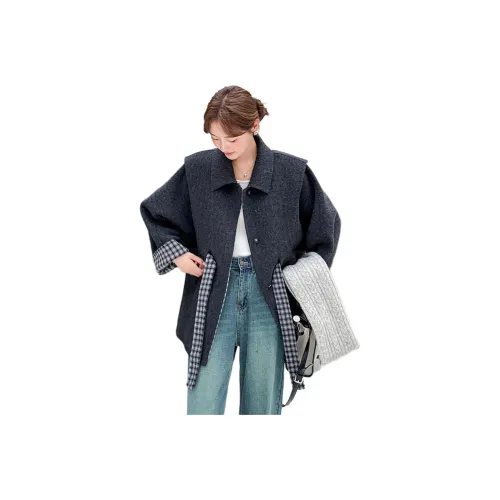 LAOYECHE Серый Женский Пальто