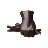 Коричневый термический флис с подкладкой и сенсорным экраном