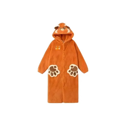 MIMOSA CHUR Лиса Сон Сиреневый Женские Банные халаты