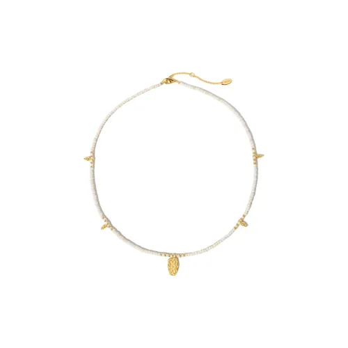 WENS Золото-покрытое медное ожерелье для женщин