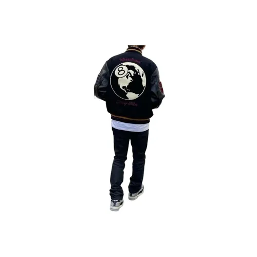 OKPI Черный Унисекс Бейсбольные Джерси