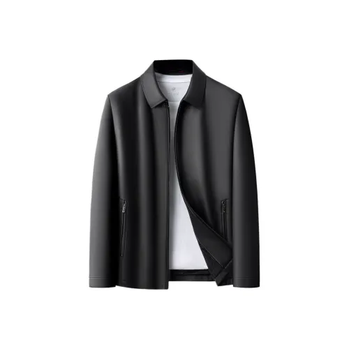 TIFAN Мужские кожаные куртки