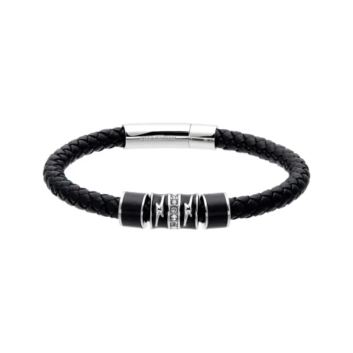 ENFANTIN Титановая сталь Циркон Браслет Шнурки Унисекс