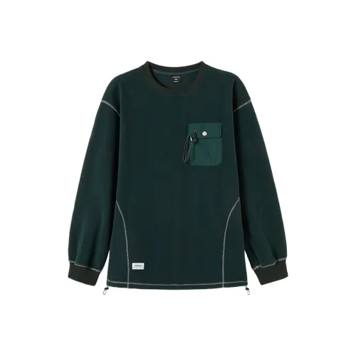 WAYNEXZAVIER Зеленый Мужской Свитшот