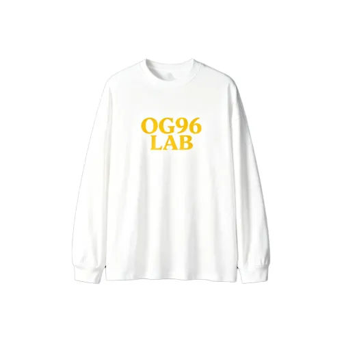 OG96 LAB Белый Унисекс T-рубашки