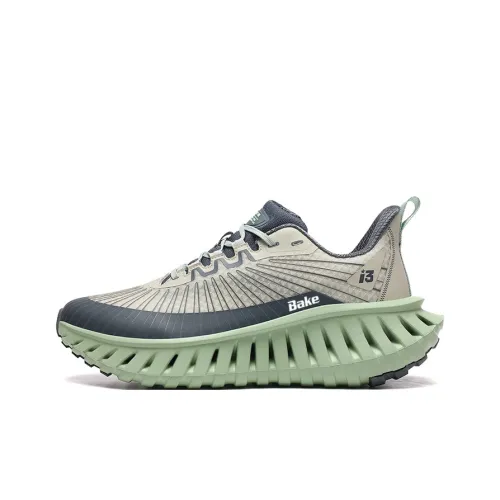 BAKE Rebound Легкий MID Топ Городской Коммутирование Тренировки Повседневный Беговые кроссовки Унисекс