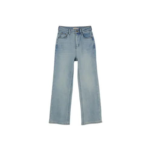SIBAISHE Светло-синие женские джинсы