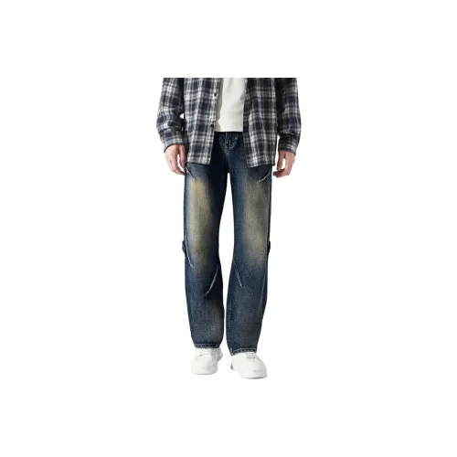 ESPRIT Синий Серый Унисекс Джинсы