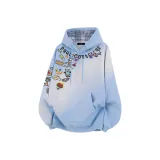 Ледяной Синий Клетка (с флисовой подкладкой)