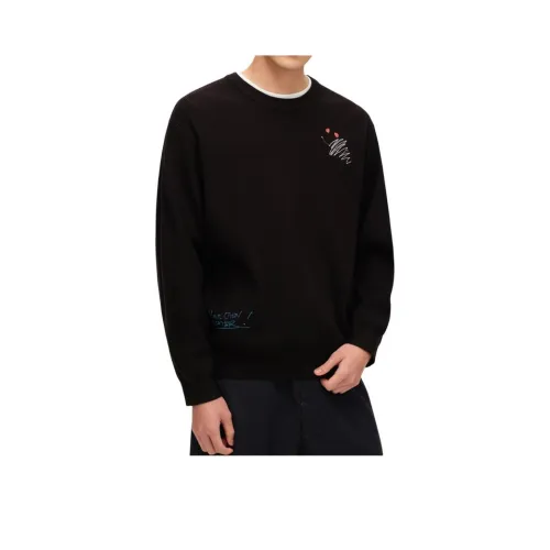 SLLAVIF Черный Мужской Трикотаж