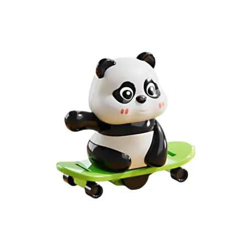 KANGMUSEN Креативный Спортивный Панда Движущаяся Ветром Вверх Игрушка