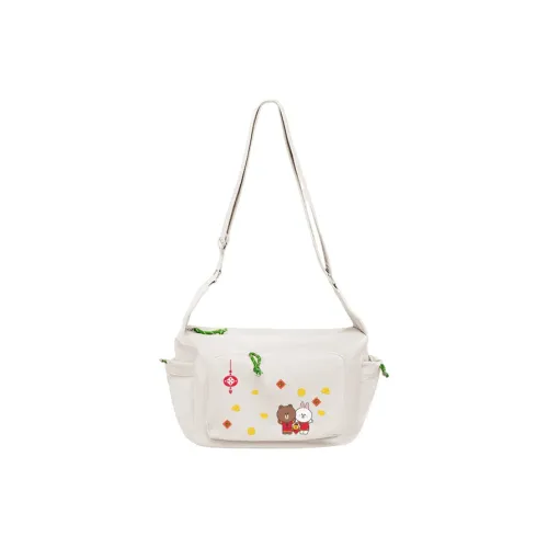 LINE FRIENDS Полиэстер Сумка через плечо Стандартная Женская Многоцветная