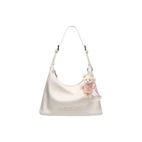 Disney Mickey ПУ (полиуретан) Сумка через плечо Стандартная Женская Кремовая