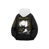 Чёрный, весенний, осенний, базовый, куртка