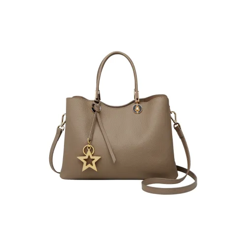 ZOOLER Сумка через плечо из коровьей кожи сумка-тоут женская слоновая серая