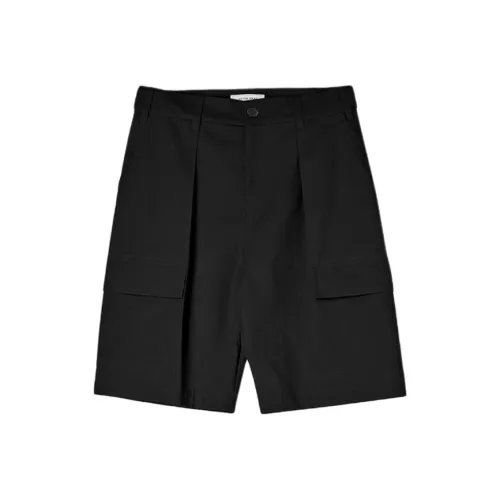 AFTER PRAY Черные Унисекс Карго Шорты