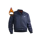 Темно-синий, синий [Осень и зима, утолщенный, термический, пуховая куртка]