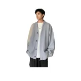 Серый с флисовой подкладкой