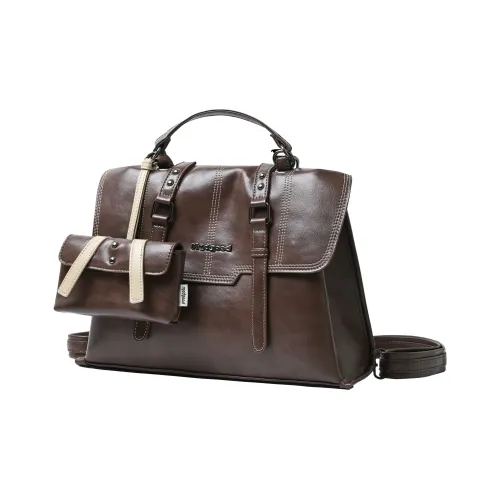 Madgood Композитный текстурированный кожаный рюкзак стандартный унисекс кофе черный