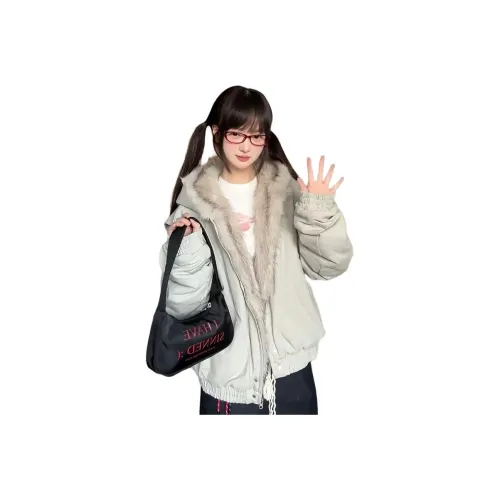 TENNE GIRL Хлопковый пуховик женский