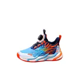 9396 Темно-синий, синий и оранжевый (кожаный верх)