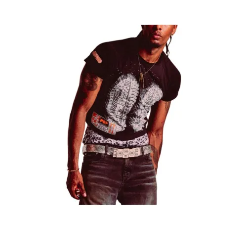 PDF Черные Мужские T-Рубашки