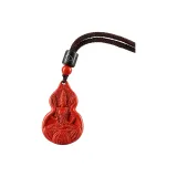 Киноварь Китайский Зодиак Бык и Тигр Подвеска (с подвесным шнуром)