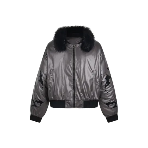 Xmithie Хлопковый пуховик пальто унисекс