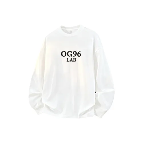 OG96 LAB Белый Унисекс T-рубашки