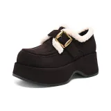 Кофейный (Толстый флис термический)