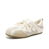 Флис Бежевый Белый