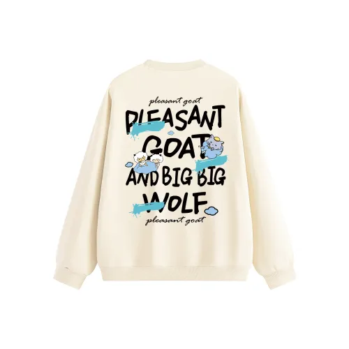 Свитшот Pleasant Goat and Big Big Wolf унисекс