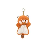 Бобовый цвет, сумка, енот