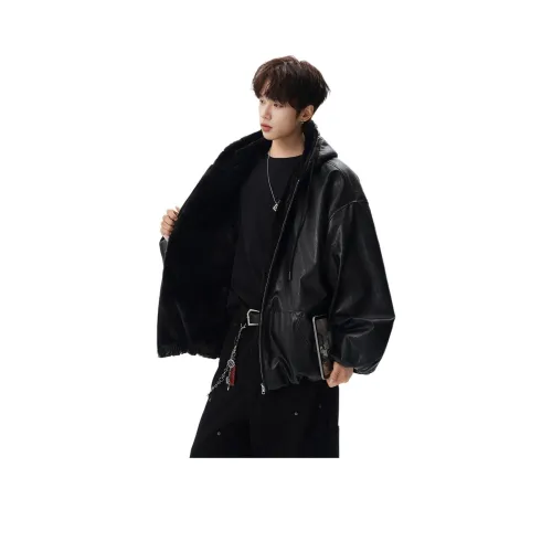 RVANGUARD Кожа Куртка Унисекс