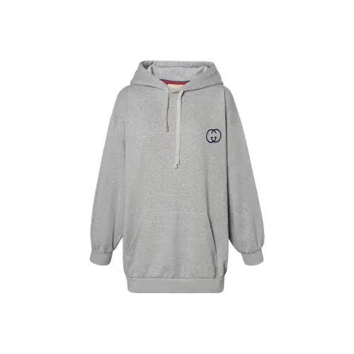 GUCCI SS23 Толстовка Женская Серого цвета