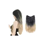 Коричневый-черный градиентный туман белый медный