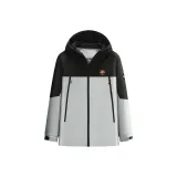 Серебристо-серый и черный