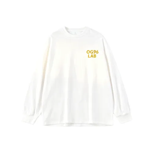 OG96 LAB Белый Унисекс T-рубашки