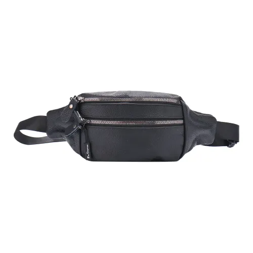 BEN SHERMAN ПУ (полиуретан) с полиэстером Sling Сумка Стандартная Унисекс Черный Коричневый